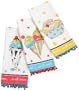 DII Ice Cream Kitchen Towels, Set of 3