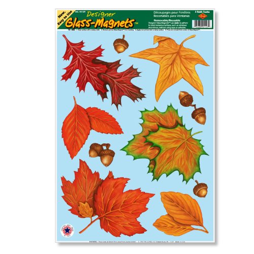 Fall Leaf Window Clings