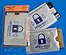 RFID Anti Theft Blocking Card Secure Protector Sleeves 5 Pack - Prevent Wallet Skimming