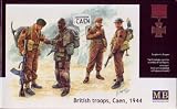 1/35 英 コマンド部隊兵士WW2 4体入 の評価・レビュー