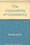 The unprovability of consistency : an essay in modal logic