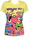 Search : Spider-man Where Womens Junior Yellow T-shirt