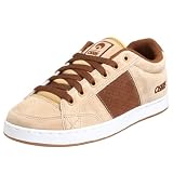  : Osiris Men's Clint Sneaker,Creme/Brown/Gold,8 M