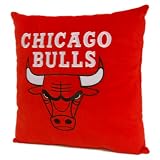 Chicago Bulls 16-Inch Polyester Felt Plush Pillow