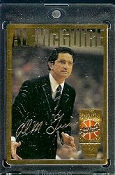 1994 Action Packed HOF # 13 Al McGuire New York Knicks Basketball Card- Mint Condition - In Protective ScrewDown Case!