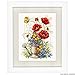 Vervaco Watering Can Flowers Counted Cross Stitch, Multi-Colour