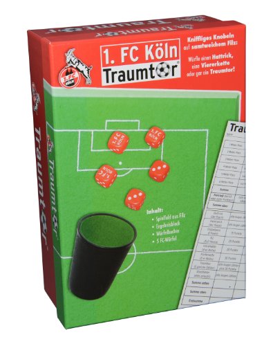 Teepe Sportverlag 18880 – 1. FC Köln Würfelset Traumtor