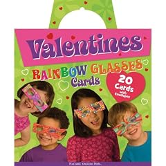 VPS7 - Rainbow Glasses Valentine Cards