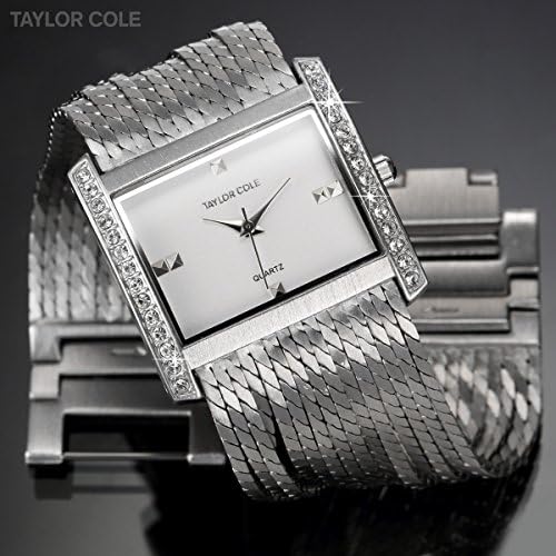 Taylor Cole Womens Quartz Silver Dial brass tassel Band Wrist Watch TC051