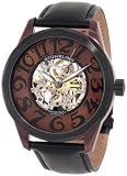 Stuhrling Original Men's 227A.332N559 Viola Automatic Skeletonized Brown Dial Watch Stuhrling Original Men's 227A.332N559 Viola Automatic Skeletonized Brown Dial Watch