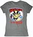 Search : Marvel X-men Wolverine Is My Hero Gray Junior T-shirt