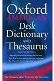 The Oxford American Desk Dictionary and Thesaurus (New Look for Oxford Dictionaries)