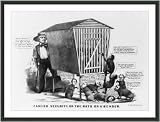 Historic Print (M): Fancied security, or the rats on a bender