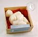 Brigit True Organics- Rose Venus of Willendorf Castile Soap, 2.4oz. (88% ORGANIC)