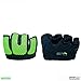 Fit Four The Gripper Glove Callus Guard Fitness Gloves for WODs, Weightlifting & Cross Training Athletes - Enhanced Silicone Grip Palm (Green, Medium)