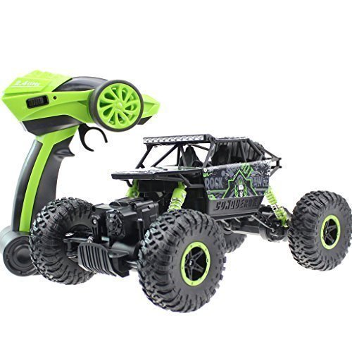 Hugine 2.4ghz 1/18 rc rock crawler vehicle toy 4 wd fas…