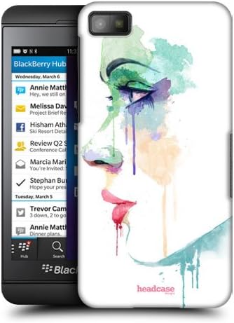 Head Case Designs Enchant Faces in Watercolour Protective Snap-on Hard Back Case Cover for BlackBerry Z10