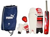 Puma Junior Cricket Set with Backpack, Youth Size, For Right Handed