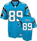 Apparel : Steve Smith Blue Carolina Panthers Youth NFL Replica Jersey