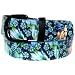 New Feeling Blue Design Tattoo Style Leather Belt