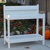 Greenfield Potting Bench in White Finish