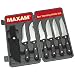 Maxam® 8pc Stainless Steel Hunting / Fishing Knife Set