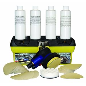 Symtech Bright Solutions Headlamp Platinum Series Restoration Kit