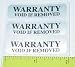 Security Label. Warranty Void Tamper Evident Seal / Labels