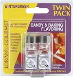 Lorann Oils Candy and Baking Flavoring Bottle (2 Pack), .125 oz, Winter Green