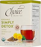 Choice Organic Teas Tea Bag, Simply Detox, 16 Count