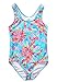 ALove Big Girl's Coral Prints One Piece Swimsuit Racerback