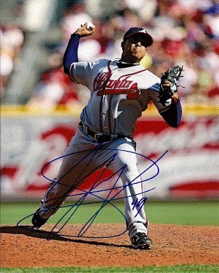 Autographed/Hand Signed Jair Jurrjens 8x10 Photo Atlanta Braves