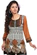 Indian Tunic Top Womens Kurti Printed Blouse India Clothing
