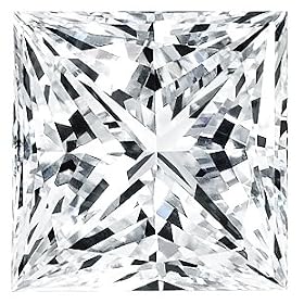 Certified Diamond (Princess, Very Good cut, .42 carats, G color, VS1 clarity)
