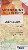 Carte g&eacute;ologique : Yssingeaux