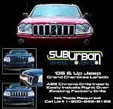 05-07 Jeep Grand Cherokee Laredo Chrome Grille Insert