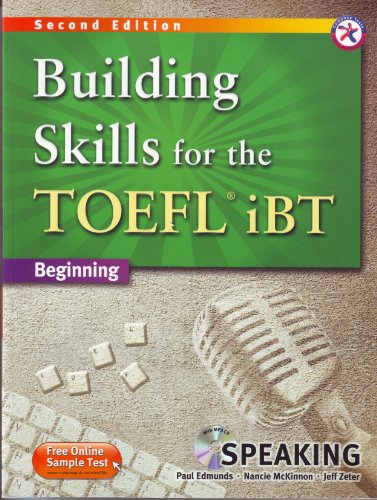building skills for the toefl ibt 2nd edition beginning speaking wmp3 cd transcripts and answer key