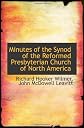 Minutes of the Synod of the Reformed Presbyterian Church of North America