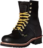 AdTec Men's 9 Inch Steel Toe Logger Boot