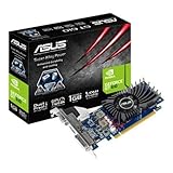 Asus GeForce GT 610 Nvidia Graphics Card (1GB DDR3, PCI Express 2.0, Low Profile, HDMI, DVI-I, VGA, DirectX 11.0, OpenGL 4.2, Dust-proof Fan, Super Alloy Power)