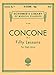 50 Lessons for High Voice, Op. 9