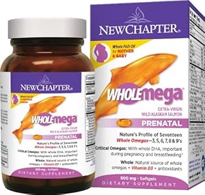 New Chapter Wholemega Prenatal, 90 Softgels