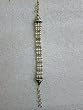 Tribal Fashion Sterling Silver Bracelet Studded with White Pearl Indian Jewelry