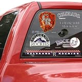 Colorado Rockies 11'' x 17'' Window Clings Sheet