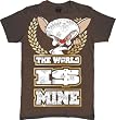 Animaniacs Pinky and The Brain World Is Mine Mens T-shirt