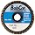 Weiler BobCat 2" Diameter, 60 Grit, Zirconium, Plastic Backing, Specialty Abrasive Flap Mini Disc