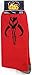 Star Wars Mandalorian Bantha Skull Men's Crew Socks Size 6-12 Red