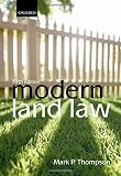 Modern land law