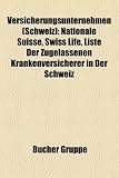  Versicherungsunternehmen (Schweiz):...