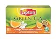 Lipton Green Tea, Orange Passionfruit & Jasmine, 20-Count Boxes (Pack of 6)
